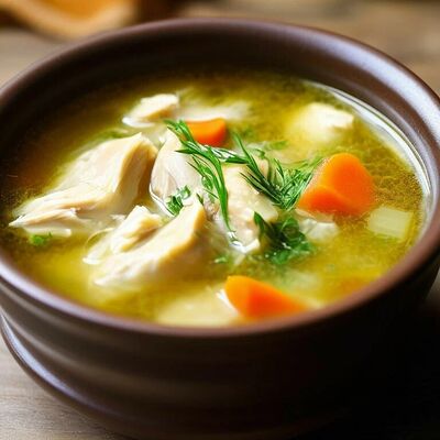 Куриный суп в Уголок вкуса №1 по цене 320 ₽