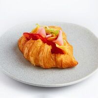 Круассан с ветчиной и сыром в Блеск