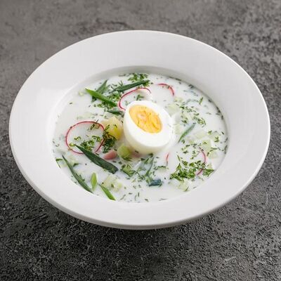 Окрошка на айране в Пряности & Радости на Васильевском по цене 450