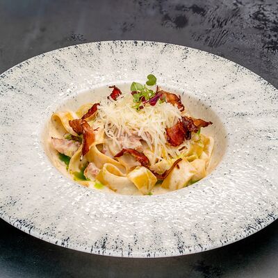 Паста карбонарав Прага по цене 660 ₽