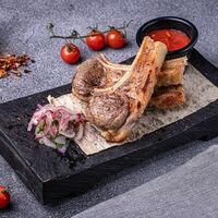 Шашлык из бараньей корейки в Золотой шампур