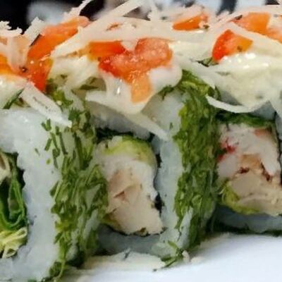 Цезарь курица в Пицца Рак и Суши по цене 599 ₽