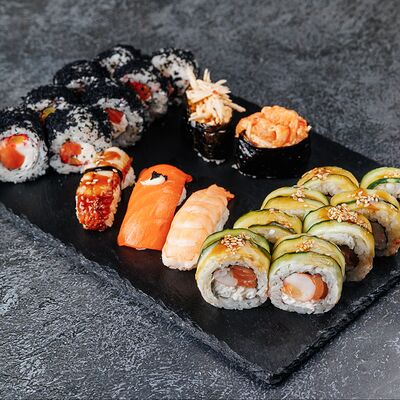 Сет Сумасошими (21 шт) в Суши скат по цене 2120 ₽