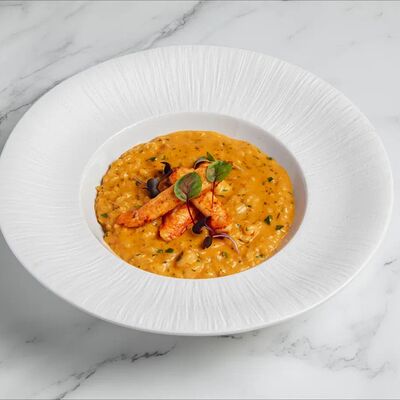 Ризотто с камчатским крабом в Buffalero di Mare по цене 2400 ₽