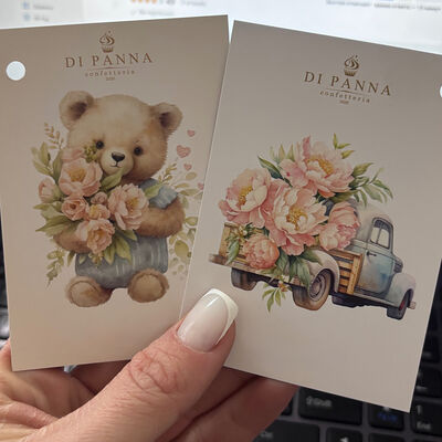 Открытка фирменная в Di Panna Confetteria по цене 10 ₽