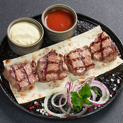 Шашлык из телятины в Lafa Lounge по цене 780 ₽