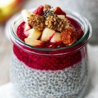 Cha-cha-chia pudding Малина в Foodspa