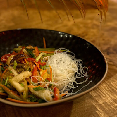 Азиатская фунчоза в ЛЕЛЬКОВ & Kitchen по цене 624 ₽