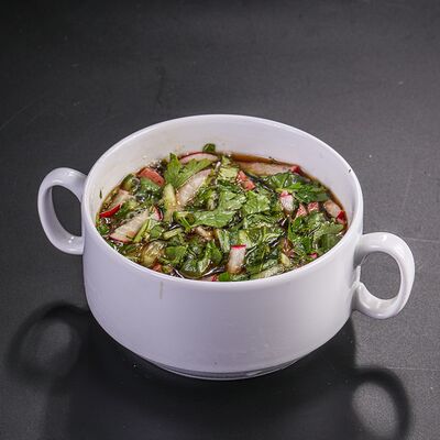 Окрошка с квасом в Бакинский Chef по цене 340 ₽