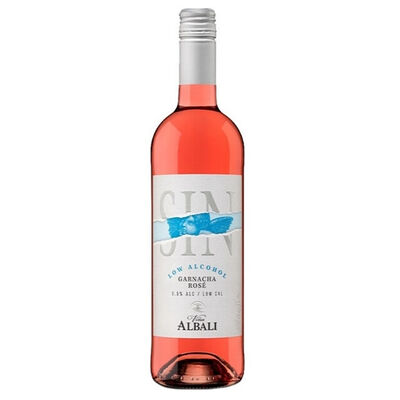 Вино розовое безалкогольное Vina Albali Garnacha Rose Low Alcoholв Maroon по цене 5500 ₽