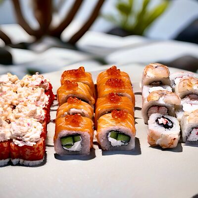 Сет Королевскийв Про 100 суши по цене 2599 ₽