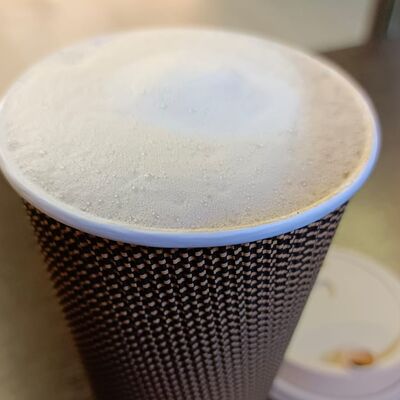 Капучино на фундучном молоке в Чайный волшебник по цене 320 ₽