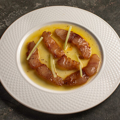 Севиче из красного снеппера, лимонное масло в Blush по цене 1190 ₽