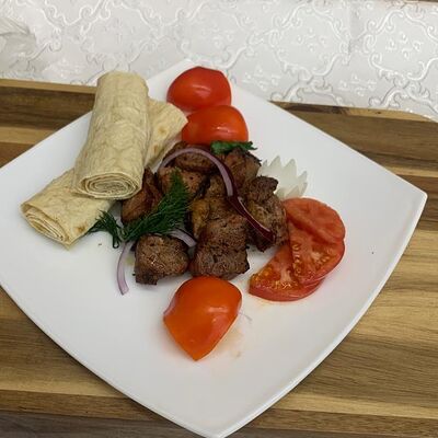 Шашлык из говядины в Мясной дом по цене 620 ₽