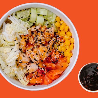 Чикенбоул с соусом терияки в КронШаверма по цене 379 ₽