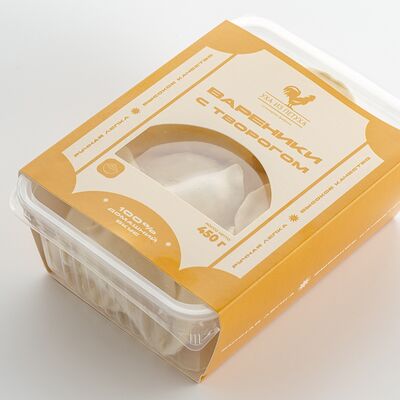 Вареники с творогом в Уха из петуха по цене 16 р.