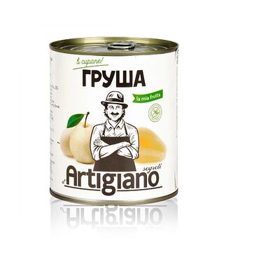 Груши Segreti d`Artigiano половинки в сиропе, La Mia Frutta, Италия, 820 г в Стрит Фуд по цене 700 ₽