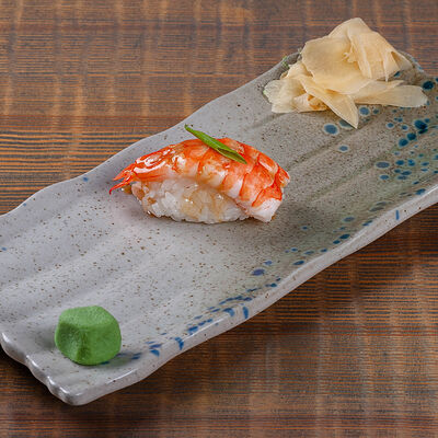 Суши с креветкой под соусом терияки-лайм в Bao по цене 200 ₽