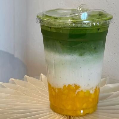 Айс Матча латте с манго в Bьет Фо - Pho Bo по цене 550 ₽