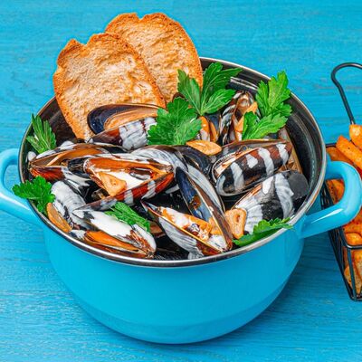 Мидии сливки-петрушка в Pacific по цене 1200 ₽