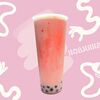 Розовая матча с бананом S в Sip bubble tea по цене 420