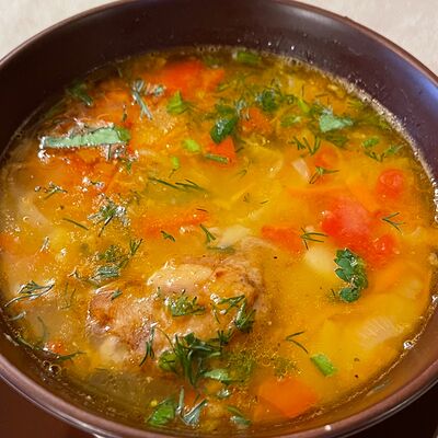 Суп гороховый с курицейв То место по цене 260 ₽