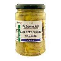 Артишоки резаные сердцами в масле, Bio Organica Italia, Италия в Азбука Вкуса Экспресс Меню
