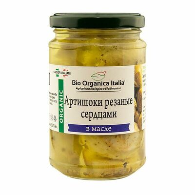 Артишоки резаные сердцами в масле, Bio Organica Italia, Италия в Азбука Вкуса Экспресс Меню по цене 740 ₽