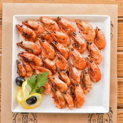 Креветки отварные в Гриль-бар Камбуz по цене 340 ₽