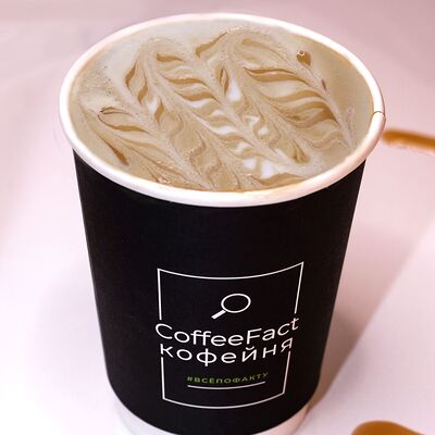 Капучино Соленая карамель Premium в CoffeeFact по цене 399 ₽