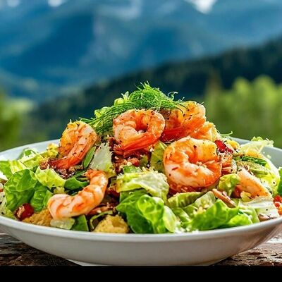 Цезарь с креветками в Ковчег по цене 540 ₽