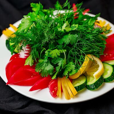 Овощная нарезка в Хачучачу по цене 650 ₽