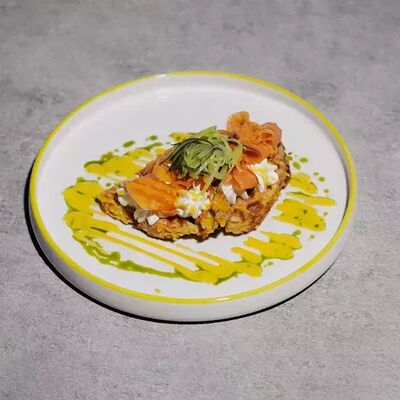 Драники с Лососем Д в Tinto по цене 770 ₽