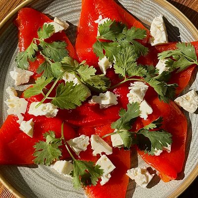 Карпаччо из перца в Sololaki по цене 400 ₽