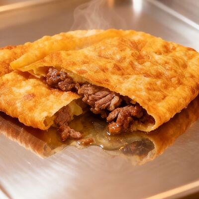 Чебурек с мраморной говядиной в Чеба по цене 269 ₽