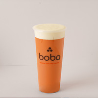 Тайский чай M с сырной пенкой в Boba Tea