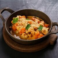 Тигровые креветки с бататом и соусом Том ям в Гриль-бар Балкон