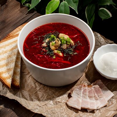 Борщ в Грин по цене 250 ₽