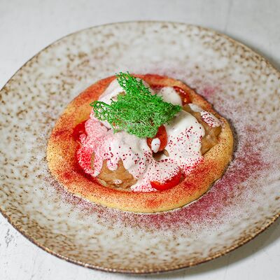 Профитроли из щуки в сливочном соусе с картофелем и овощами в ТО САМОЕ по цене 860 ₽