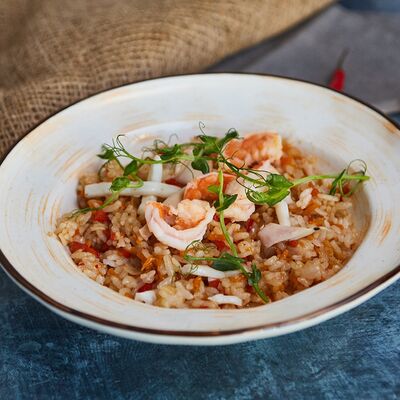 Рис с морепродуктами в Тайфун по цене 249