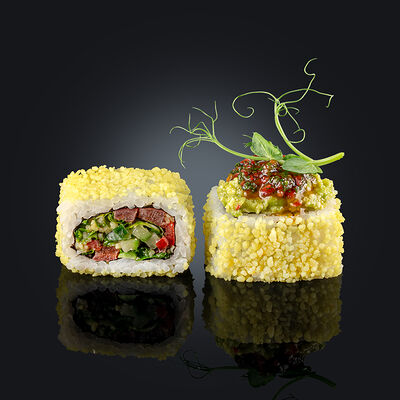 Ролл в кускусе под соусом гуакамоле в Якитория по цене 327