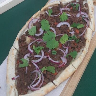 Пиде с мясом в Секретный ингредиент по цене 505 ₽