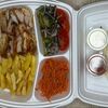 Шаурма на тарелке в Кафе микс по цене 475