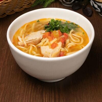 Куриный суп в Самарканд халял по цене 260 ₽