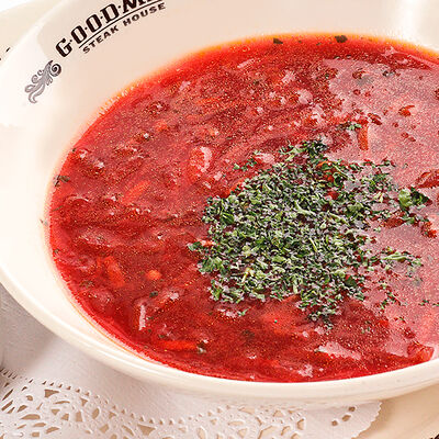 Борщ по классическому рецепту в Goodman по цене 620 ₽