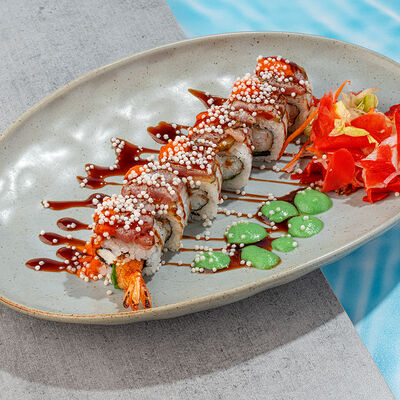 Ролл с креветкой темпура в Nemo по цене 630 ₽