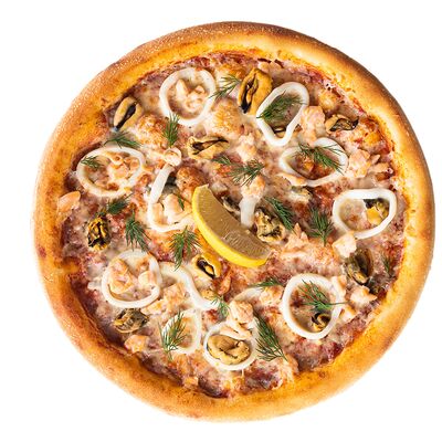 Пицца Морская в Колпицца по цене 960 ₽