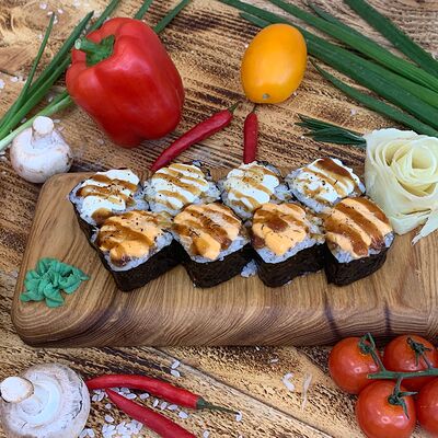 Ролл запечённый Унаги хот в Ихтус по цене 575