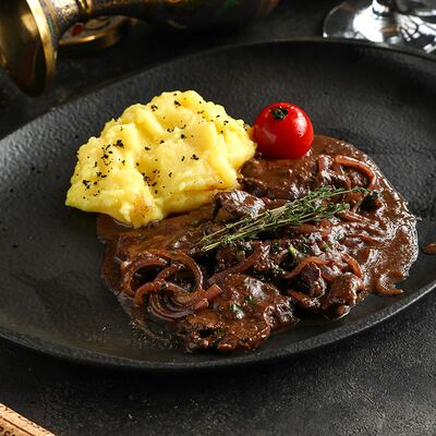 Жареная телячья печень в Добрый Грузин по цене 589 ₽