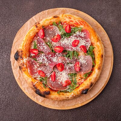 Пицца Парма в Cosmo пицца пучча по цене 1652 ₽